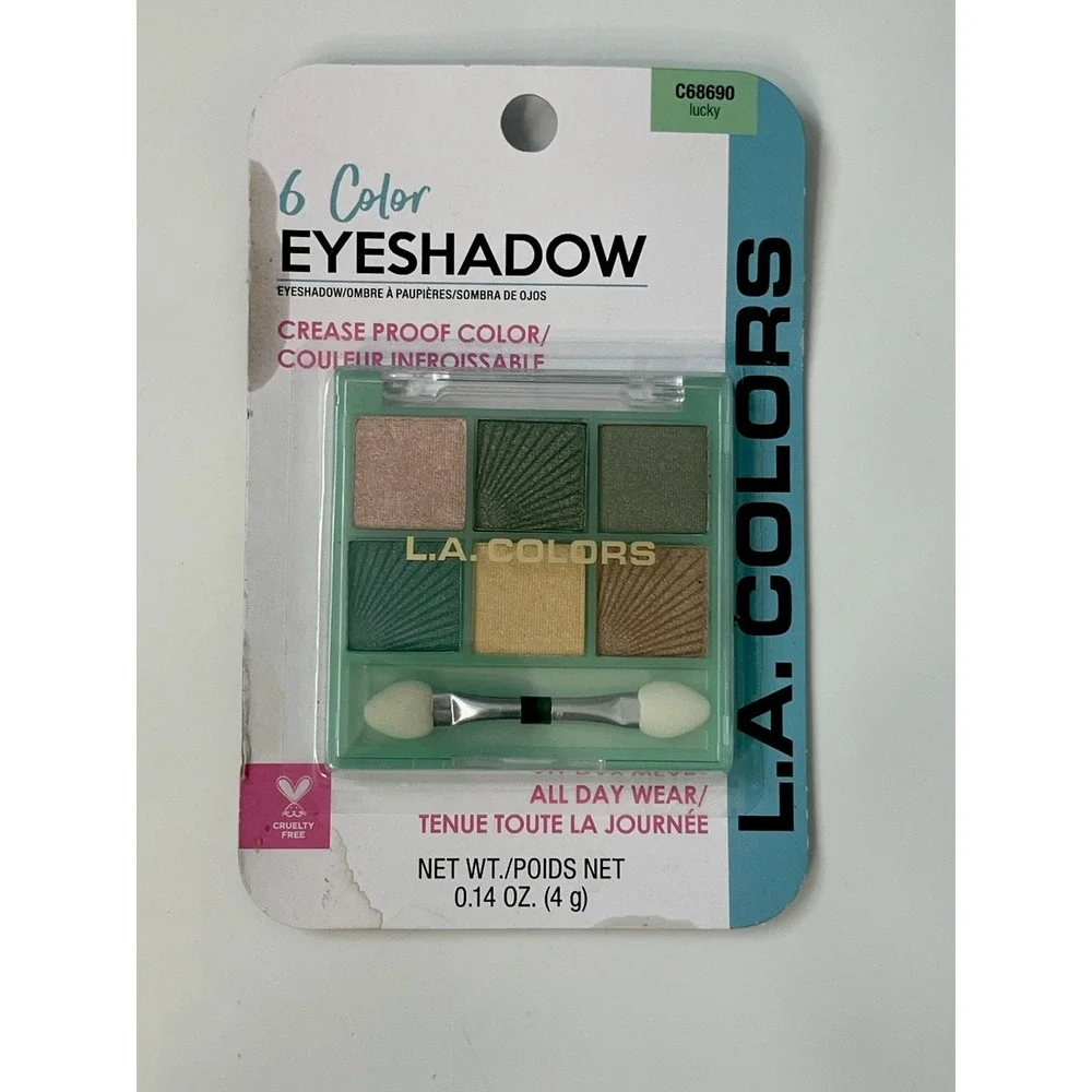 L.A. COLORS 6 Color Eyeshadow Palette C68690 